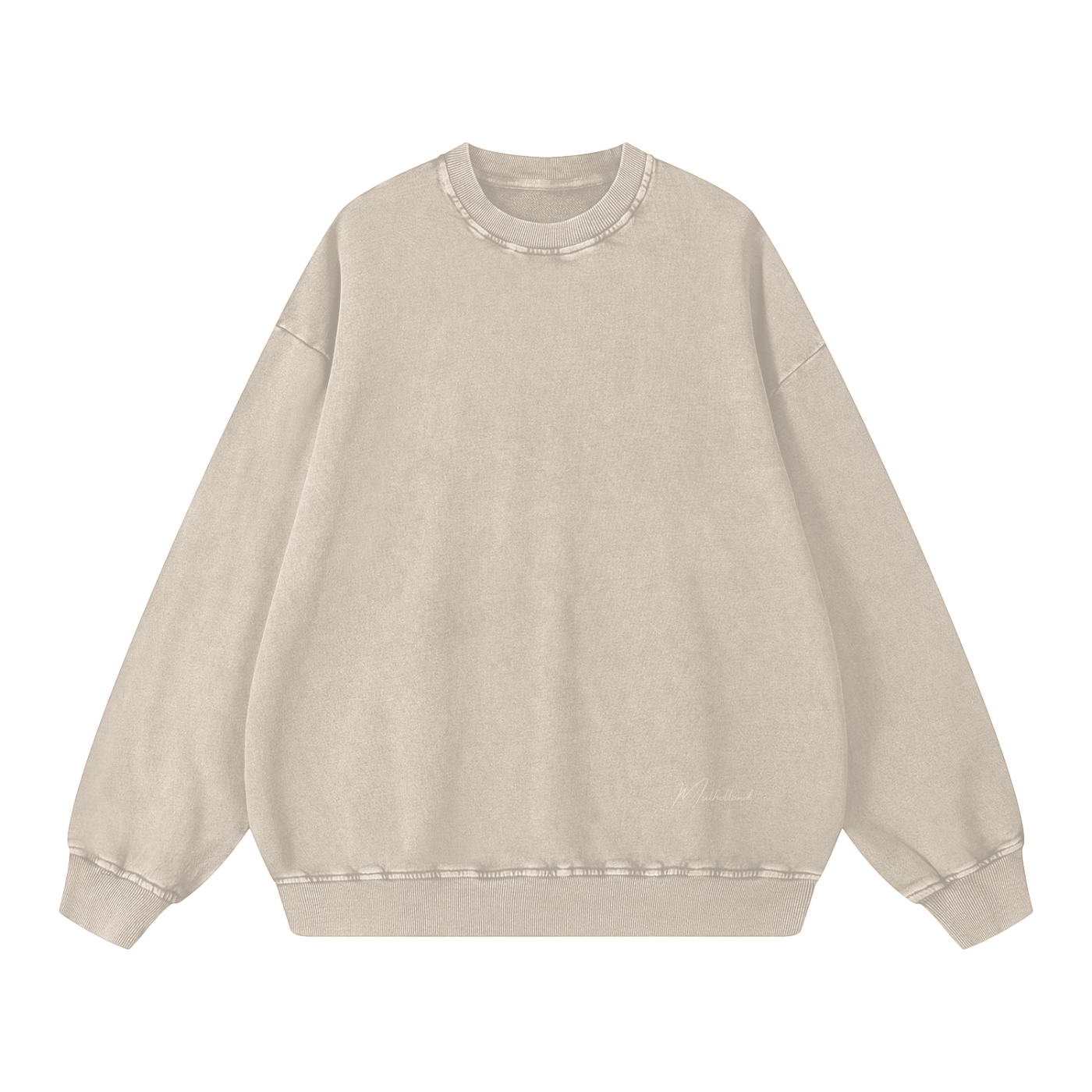 Mulholland Sweatshirt Snow Washed - Oversized