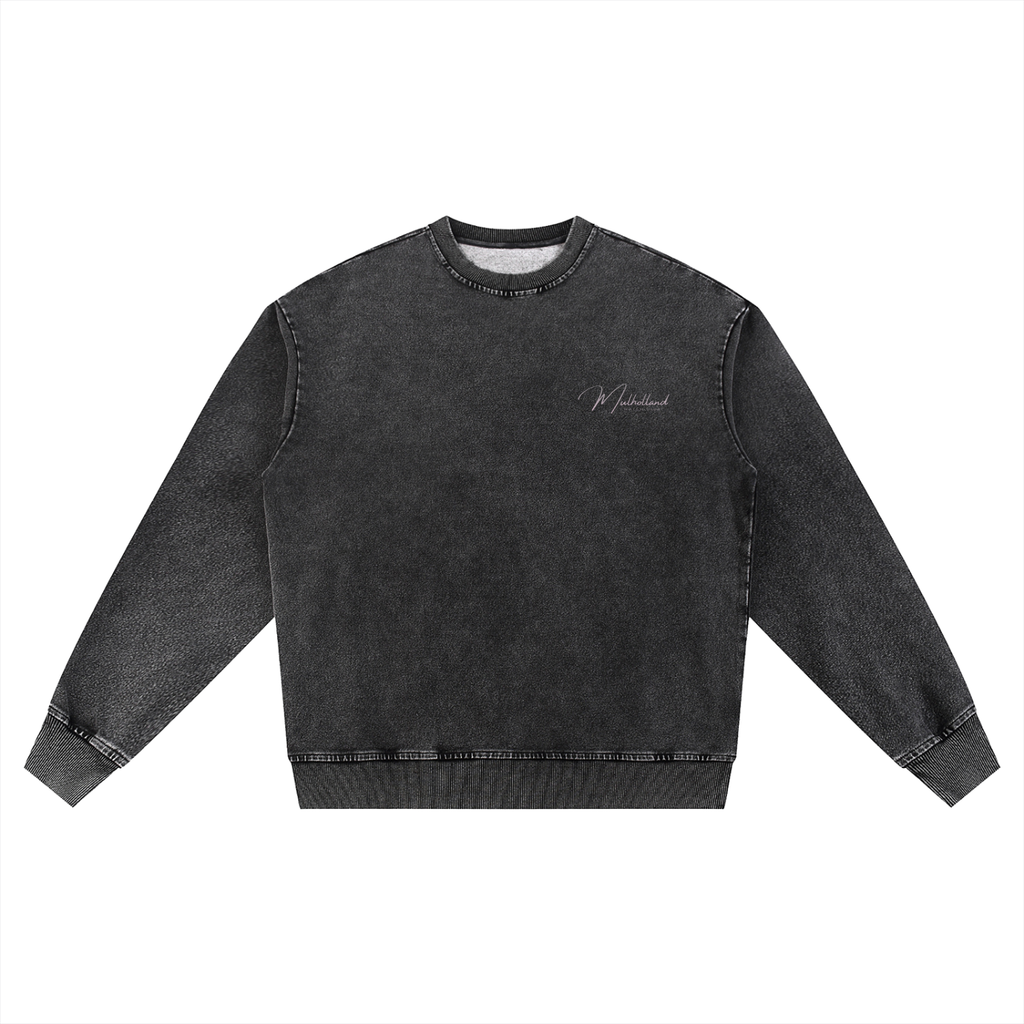 Mulholland Sweatshirt Snow Wash - Oversized