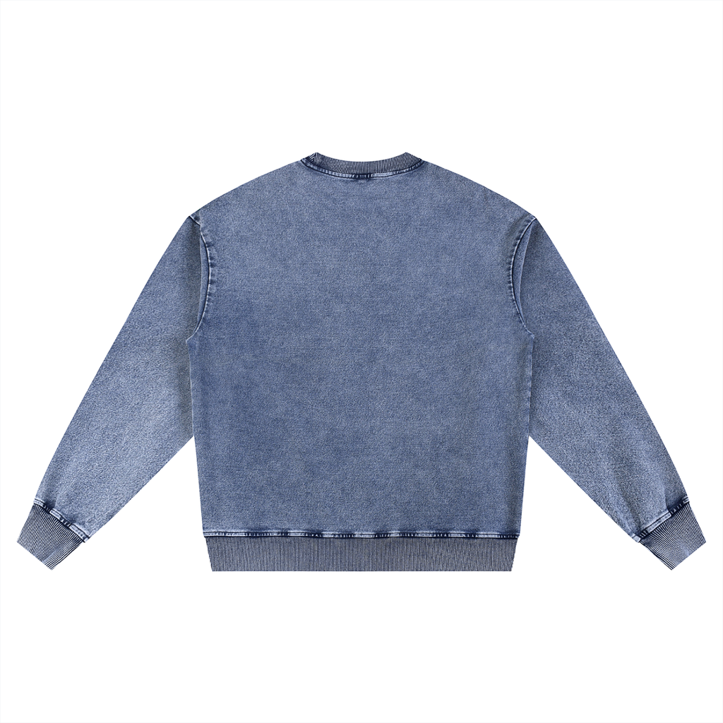 Mulholland Sweatshirt Snow Wash - Oversized